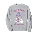 Rainbow Brite Be Kind To All Kinds Shy Violet & Bunny Sweatshirt