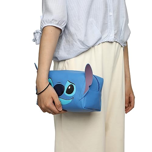 Lilo & Stitch Stitch Face Cosmetic Bag With 3D Ears2