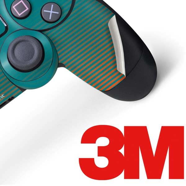 Skinit Decal Gaming Skin Compatible with PS4 Controller - Officially Licensed NFL Miami Dolphins Breakaway Design
