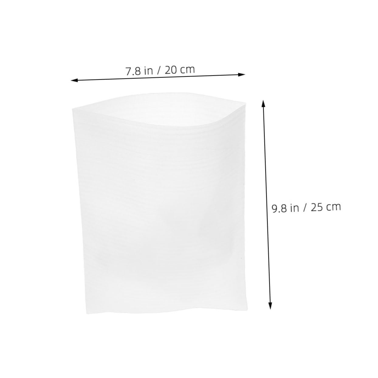 VILLCASE 100pcs Epe Foam Sheets Moving Pouches Packing Pouches for Glasses Cups Plates Glassware Shipping Supplies Reusable Packaging
