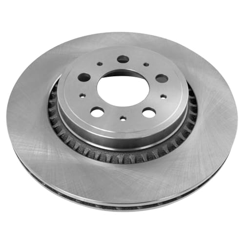 Image of Detroit Axle - Rear Brake Rotors for 2003-2014 Volvo XC90 Disc Brake Rotors 2004 2005 2006 2007 2008 2009 2010 2011 2012 2013 Replacement [12.13 inch inch Rotors]