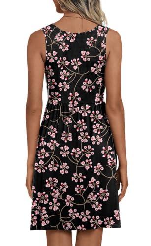 Image of CATHY 2026 Womens Casual Dress Summer Sleeveless Dresses V Neck Wrap Sexy Sundress with Pockets S-2XL
