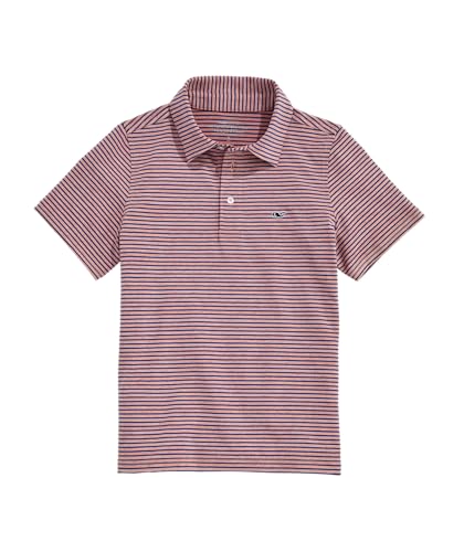 Image of Vineyard Vines Kids Bradley Stripe Sankaty Polo (Toddler /Little Kids /Big Kids)