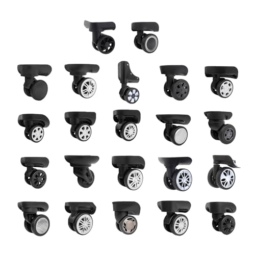 Trolley Case Luggage Wheels Luggage Swivel Left and Right Wheels Suitcase Replacement Parts for Most Suitcases3