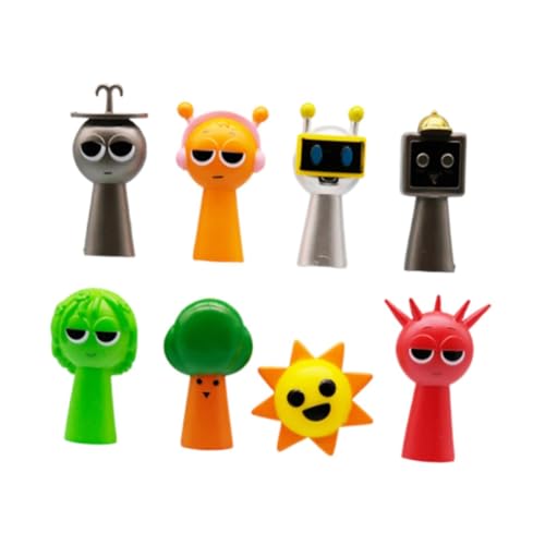 Image of ATORSE Sprunki Figures Set Gift Cute Cartoon Figurines for Kids Adults Fans Friend Style A|Toys & Hobbies