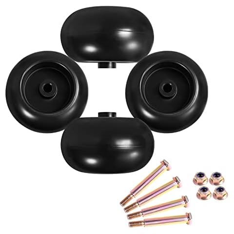Parts Camp Deck Wheels Replacement 753-04856A Fits Cub Cadet RZT50 RZT54 LT1050 SLT1554 4 Packs Cover