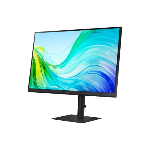 Image of Samsung 27 Inch ViewFinity S6 (S61F) QHD Monitor - QHD (2560x1440), 100Hz Refresh Rate, TUV Certified, Game Mode, 2X HDMI /DP, Height /Tilt /Swivel /Pivot, LS27F612EANXZA