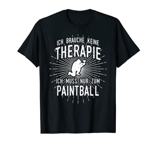 Terapia Paintball! - Divertido airsoft paintball Camiseta