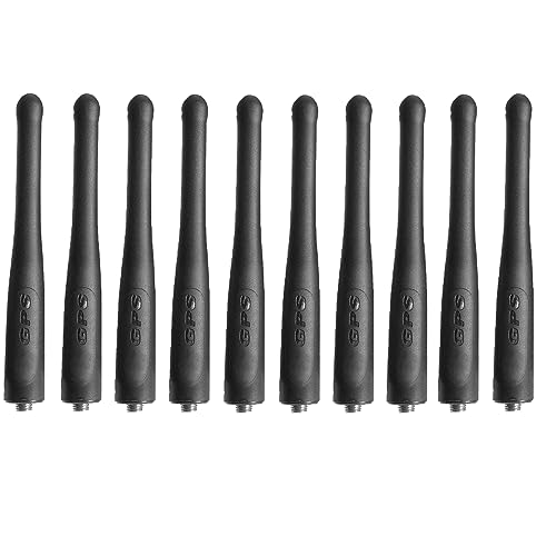 10Pack PMAE4048 GPS Antenna UHF 450-512MHz 3.5 Inch Stubby Antenna Compatible with XPR6100 XPR6300 XPR6350 XPR6500 XPR6550
