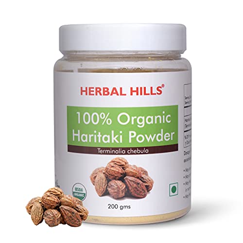 Herbal Hills Organic Haritaki Powder | 200 Gms Herbal Hills Organic Haritaki Powder | 200 Gms