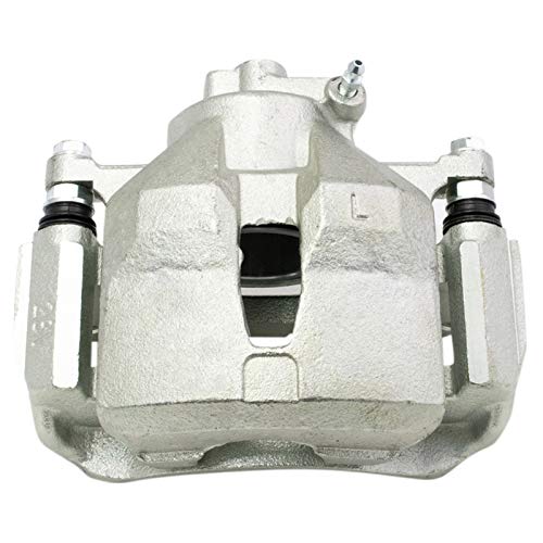 Image of TRQ Front and Rear Brake Caliper Set Zinc Coated Brackets Compatible with 2002-2006 Toyota Camry