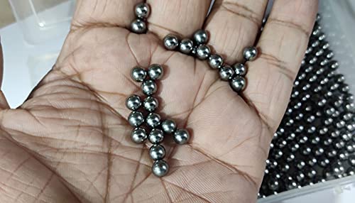 Image of OMX 100 Pieces of Steel Iron Bearing Balls (6MM)