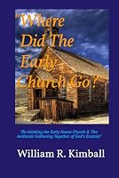 Where Did the Early Church Go?": "Re-thinking the Early House Church & the Authentic Gathering of God's Ecclesia" B0D12T4MYH Book Cover