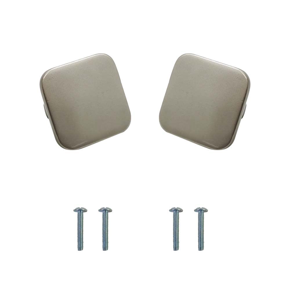 VOLO Silver Satin Finish Cabinet Knob Pull Handle (Small Square)(Pack of 2 Pcs.) (B08S6KBMNQ) Amazon Price History, Amazon Price Tracker
