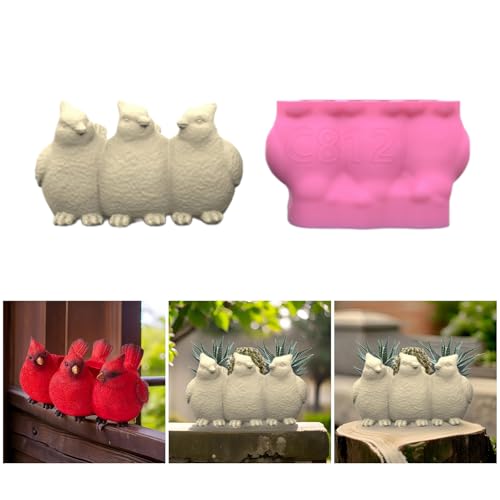 Molde de silicona para hogar de alta fidelidad en detalles de aves 3