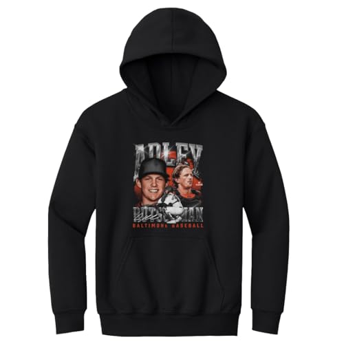 500 LEVEL Adley Rutschman Kids Hoodie - Adley Rutschman Baltimore Vintage