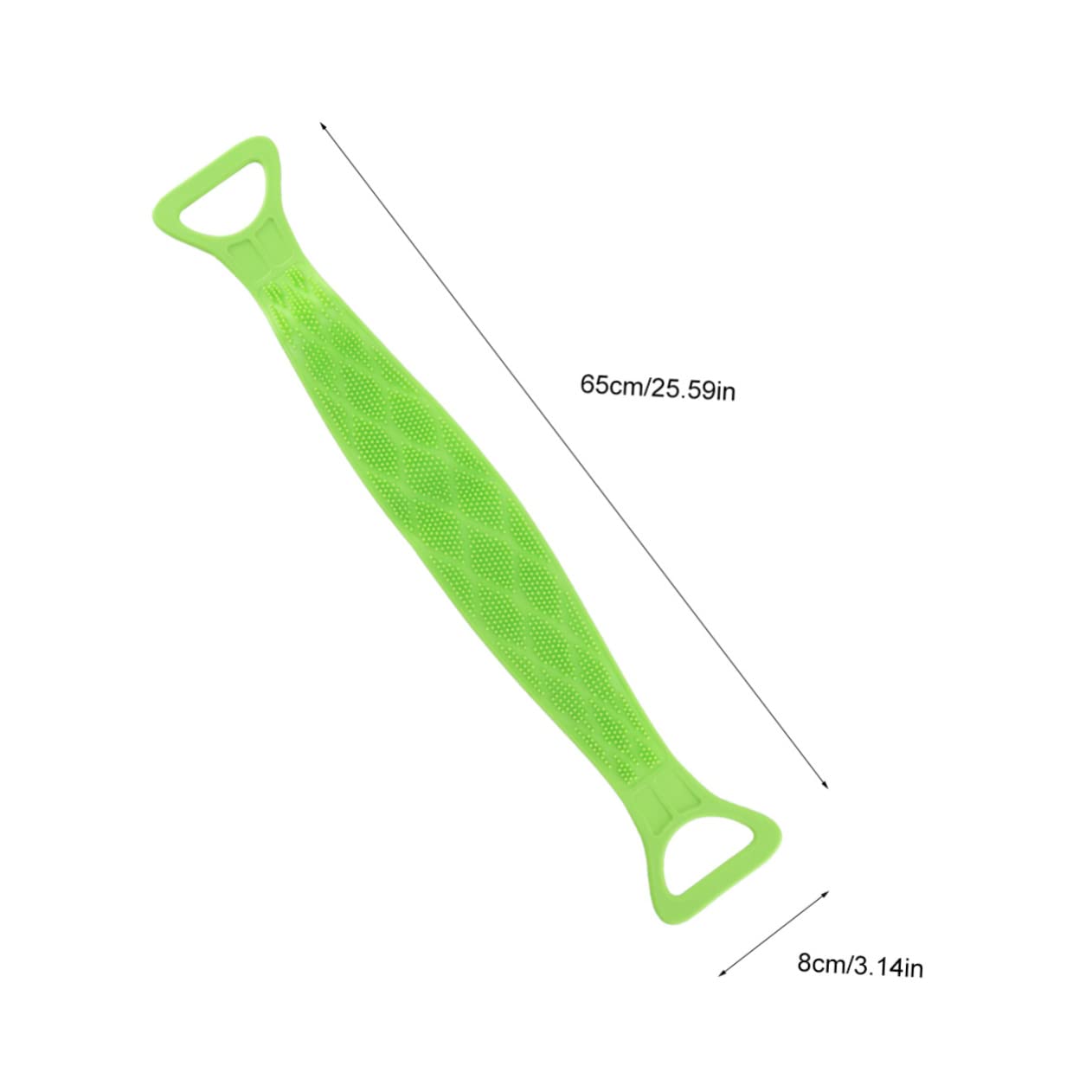 Ipetboom 2pcs Long Exfoliating Bath Towel for Back Scrubbing Comfortable and Durable Shower Towel Portable Bathing Supplies for Skin Cleaning Travel