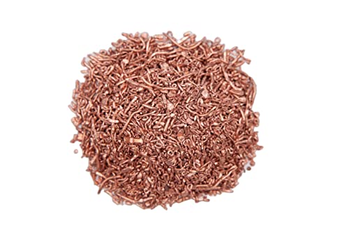 Gránulos de cobre 99,9% cobre puro Cu Element 29 pureza reciclado 1000 g (1 kg)
