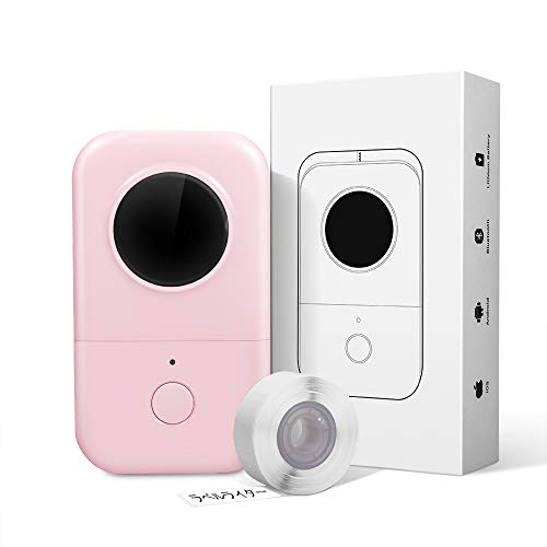スマホ ラベルプリンター Phomemo D30 感熱ラベルプリンター ポータブル型 スマホ対応 スマートフォン用ラベルメーカー 充電式ミニラベルライター ラベル用サーマルプリンター 超小型 Bluetooth接続 宛名/DIYラベル/手書き/値札/日付/重量/番号に適用 Android iOS対応 専用APP 日本語対応
