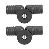 Stabilité fiable : ces articulations assurent la stabilité et la sécurité du fauteuil pendant son utilisation, pour un confort optimal et une tranquillité d'esprit totale. adaptateur pour tube de fauteuil inclinable. accessoires pour fauteuil relax pliable