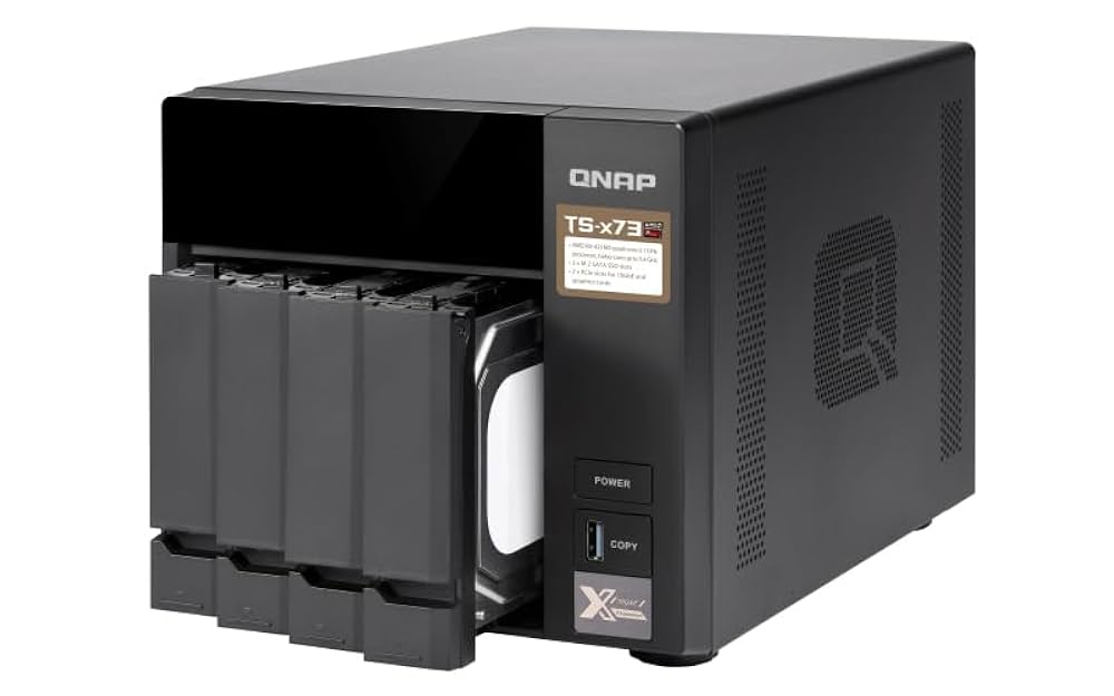 QNAP NAS INTEL 10GbE2 TS-473 4ベイ HDD 8TB dysk-qnap-TS-473A-8G-01.jpg
