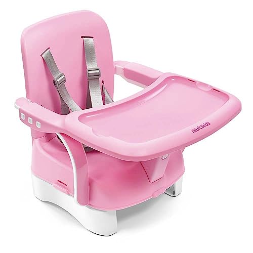 Cadeira de Alimentação Portátil Lollipop 6M 15KG Rosa Multikids Baby - BB474