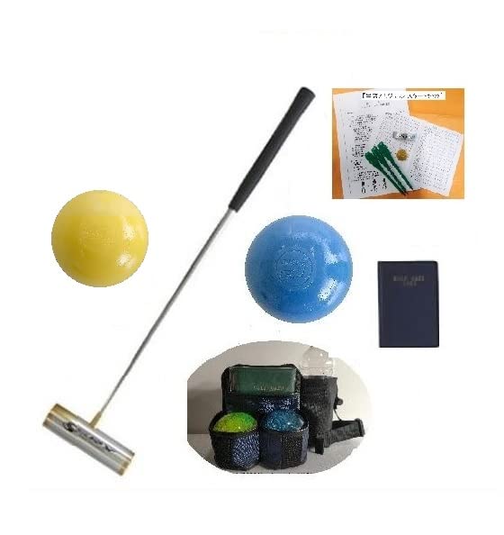 Daiwa】マレットゴルフ カーボンシャフト スティック カバー付 セット