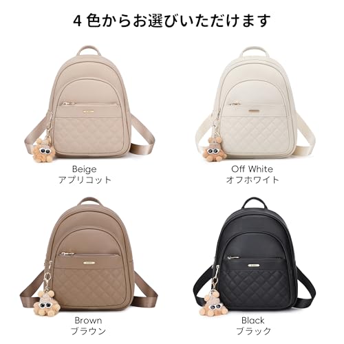 BAGOK リュック レディース 小さめ ミニリュック 大容量 軽量 可愛い 通勤 通学 旅行 カジュアル 多機能 プレゼント 女の子 女性 ビジネス ドールペンダント の商品画像 6