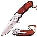 Elk Ridge 8" Wood Gentleman SPRING ASSISTED OPEN Hunting Folding POCKET KNIFE