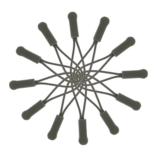 CORHAD Elegant Zipper Pulls for Clothing Bags 20pcs Removable Zipper Pull Charm Accessories Tail Rope