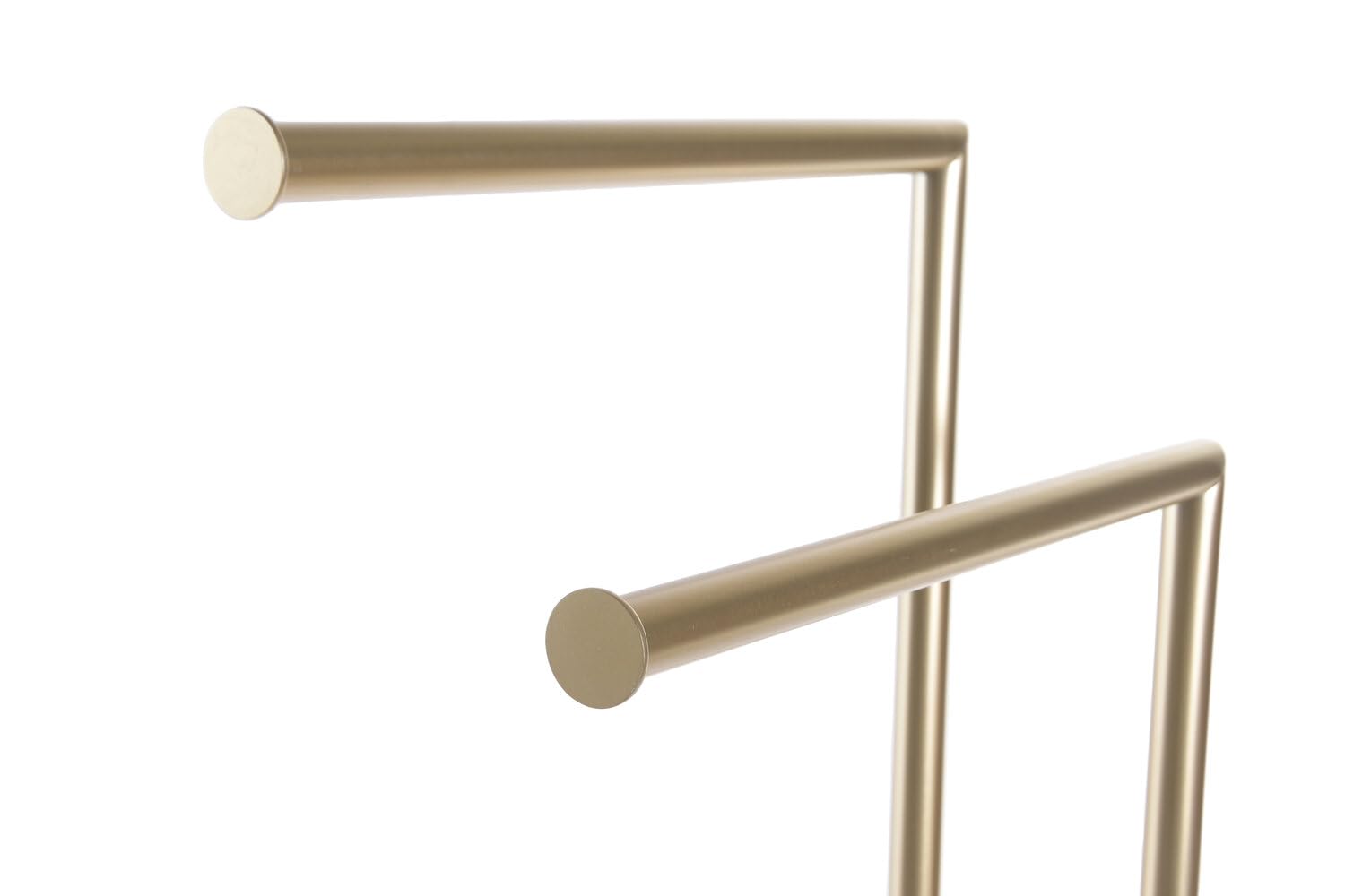Toallero de Baño Metal Resina Dorado 17x37x79 cm