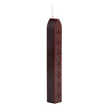 Sealing Wax Stick, Retro Sealing Wax Stick for Wedding Invitation Seal Stamp Bar - Bean Red