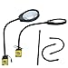 SWDIIWB Industrial Magnifying Glass with Magnetic Base for Electronic Inspection Repair Work Light