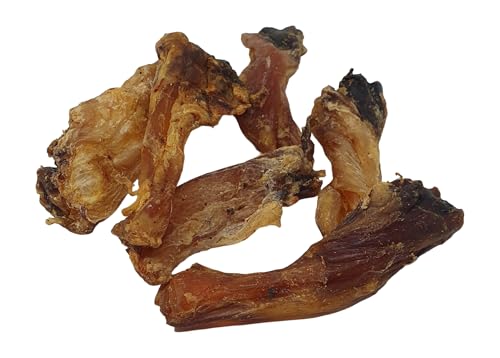 Food4Pets 1kg Rinder-Achillessehnen – Hunde Kausnack Stücke ab 10 cm – Leckerli im wiederverschließbaren Beutel