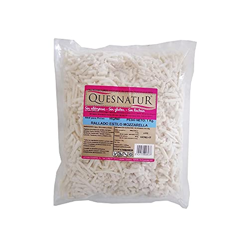 Queso rallado mozzarella Quesnatur 1 Kg