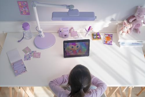 Image of BenQ MindDuo 2 Kids Study Lamp (Purple), Wide & Even Illumination, Auto Dimming, Brightness & Color Adjustment, Presence Detection