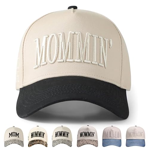 Image of Womens Trucker Hat|Best Mom Ever Embroidery Adjustable Hat for Women from Daughter Son