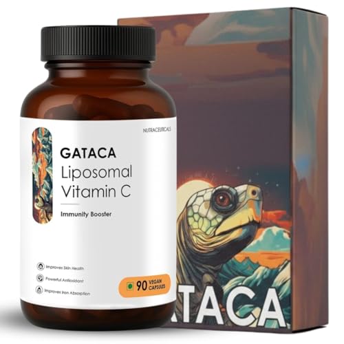 Image of GATACA Liposomal Vitamin C | High Bioavailability | Immunity | Better Skin & Iron Absorption | 90 Vegan Capsules