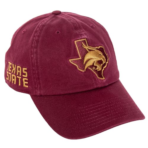 Gorra bordada ajustable Texas State University miniatura 1