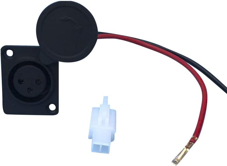 Miniatura 2 de LGEGE XLR - Enchufe de puerto de carga compatible con motocicleta, scooter eléctrico, accesorios para Razor Dirt Rocket MX500, MX650 y EcoSmart