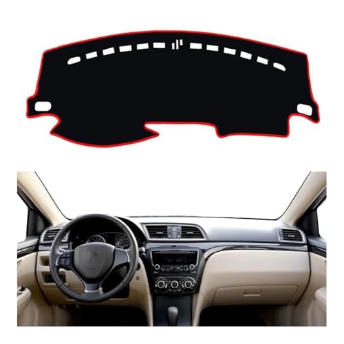 Tapis de tableau de bord anti-UV Suzuki Ciaz conduite gauche