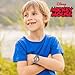 Accutime Disney Kids' MK1242 Mickey Mouse Analog Display Analog Quartz Grey Watch