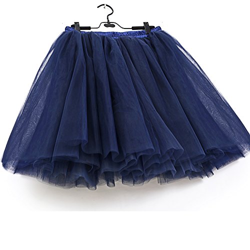 SCFL Falda de tut¨² de las mujeres de SCFL falda del ballet de la enagua del enaguas de la falda medio