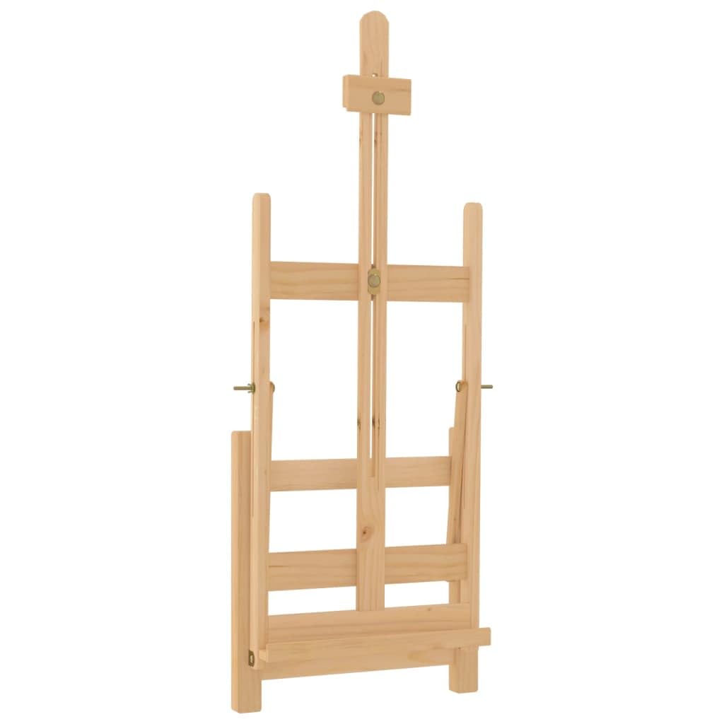 Homgoday Caballete de mesa 29,5 x 33 x 80 cm de madera maciza de pino, muebles para casa, interior, exterior, salón, dormitorio