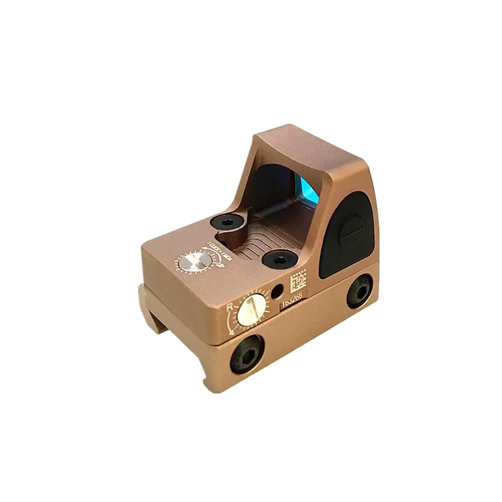 HWZ Airsoft RMR Style Mini Red Dot Sight w/Side on/Off Switch (sand)