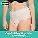 Depend Fresh Protection Adult Incontinence & Postpartum Bladder Leak Underwear for Women, Disposable, Maximum, Extra-Large, Blush, 26 Count, Packaging May Vary