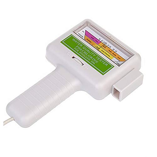 Miniatura 4 de PC-101 PH CL2 probador de cloro probador de calidad de agua portátil para el hogar piscina spa acuario medidor de pH Monitor de prueba