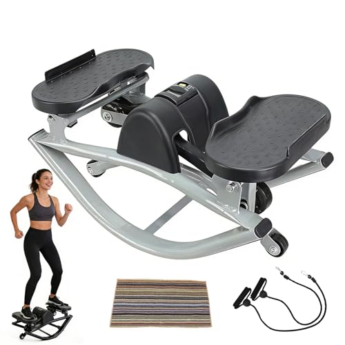 Rock Stepper Side to Side Portable Lateral Rocking Stepper with Digital ...