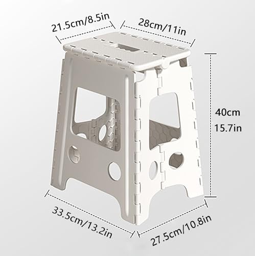 Repose-pieds de douche marron pliable pour optimiser l'espace des petits bains - 3
