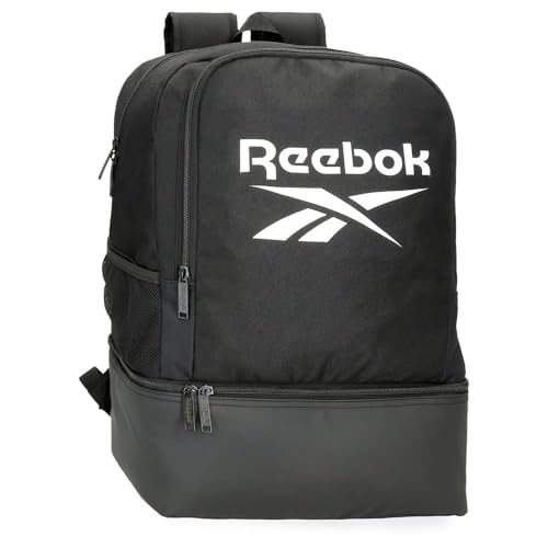 Reebok Ashland Mochila Negro 32x46x20 cms Poliéster 29,44L by Joumma Bags